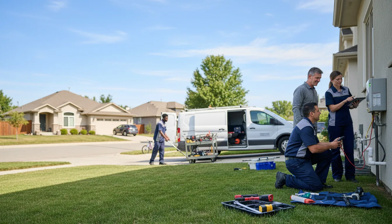 Tankless water heater service in Post, OR